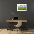 thumbnail image 3 of Paulson, Don 32x23 White Modern Wood Framed Museum Art Print Titled - Washington, Palouse Hills Field of spring peas, 3 of 4