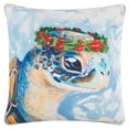 thumbnail image 1 of Rizzy Home Mariah Parris Holly Turtle Decorative Pillow, 1 of 4