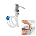 thumbnail image 1 of Soap Dispenser For Kitchen Sink Chrome Built-in Kitchen Sink Soap Dispenser Soap Dispenser Pump Head, 1 of 3