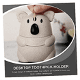 thumbnail image 3 of Toothpick Holder Cute Koala Toothpick Dispenser Animal Toothpick Dispenser Toothpick Dispenser Bucket, 3 of 5