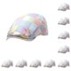 thumbnail image 1 of Gorra plana a cuadros Minnieouse para hombres y mujeres color rosa 10Conjunto, 1 of 6