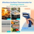 thumbnail image 2 of Termómetro infrarrojo Etekcity Upgrade 774 de -50 °C a 450 °C, color azul, 2 of 9