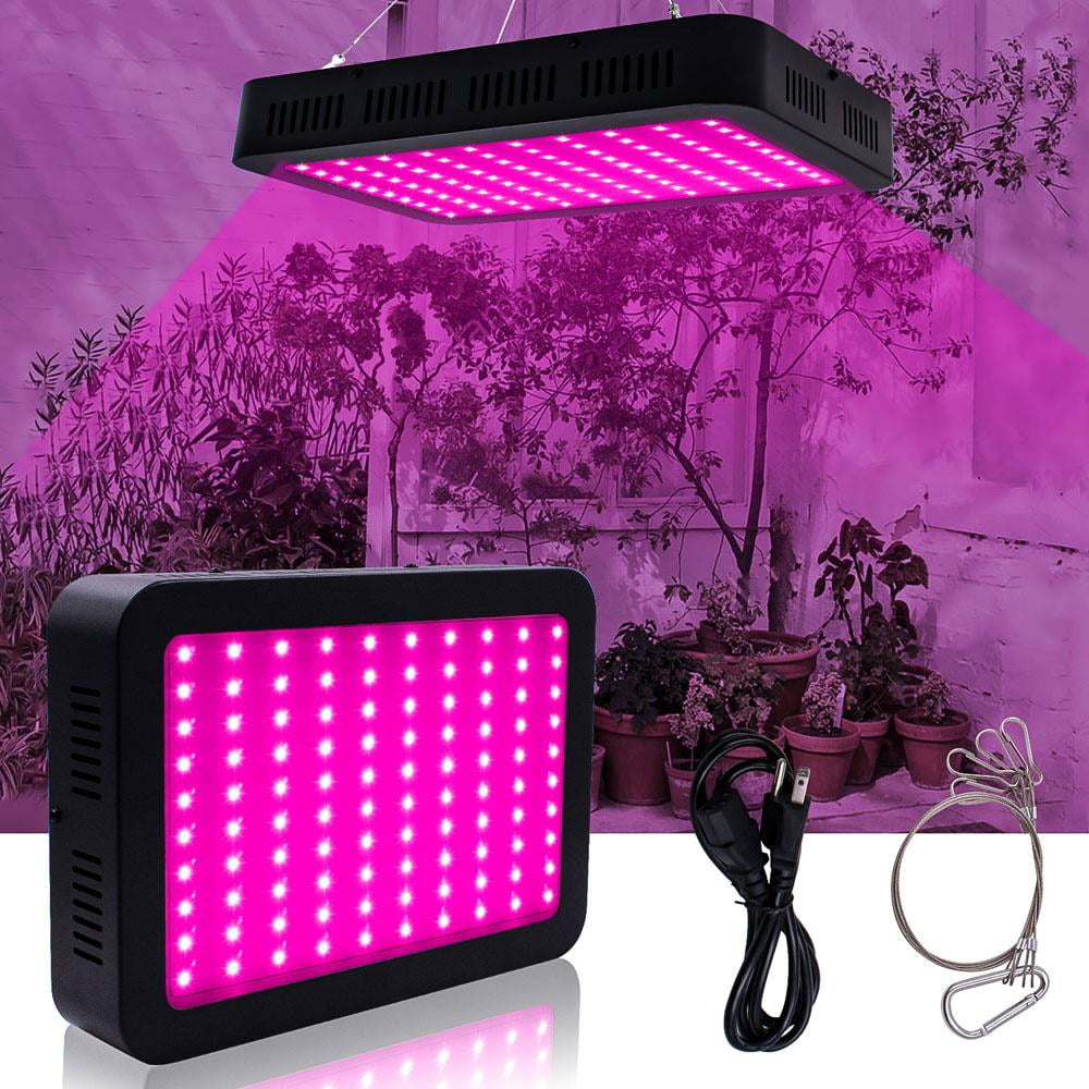 LED Grow Light 1800W Full Spectrum Indoor Plants Light with Digital Electric ... 