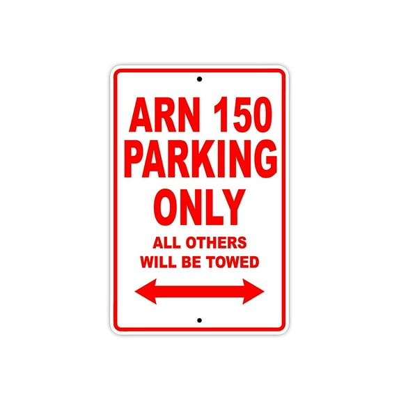 KEEWAY ARN 150 Parking Only All Others Will Be Towed Motorcycle Scooter Moped Bike Chopper Novelty Garage Aluminum 8"x12" Sign Plate
