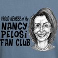 thumbnail image 3 of CafePress - Nancy Pelosi Fan Club T Shirt - Mens Comfort Colors Shirt, 3 of 5