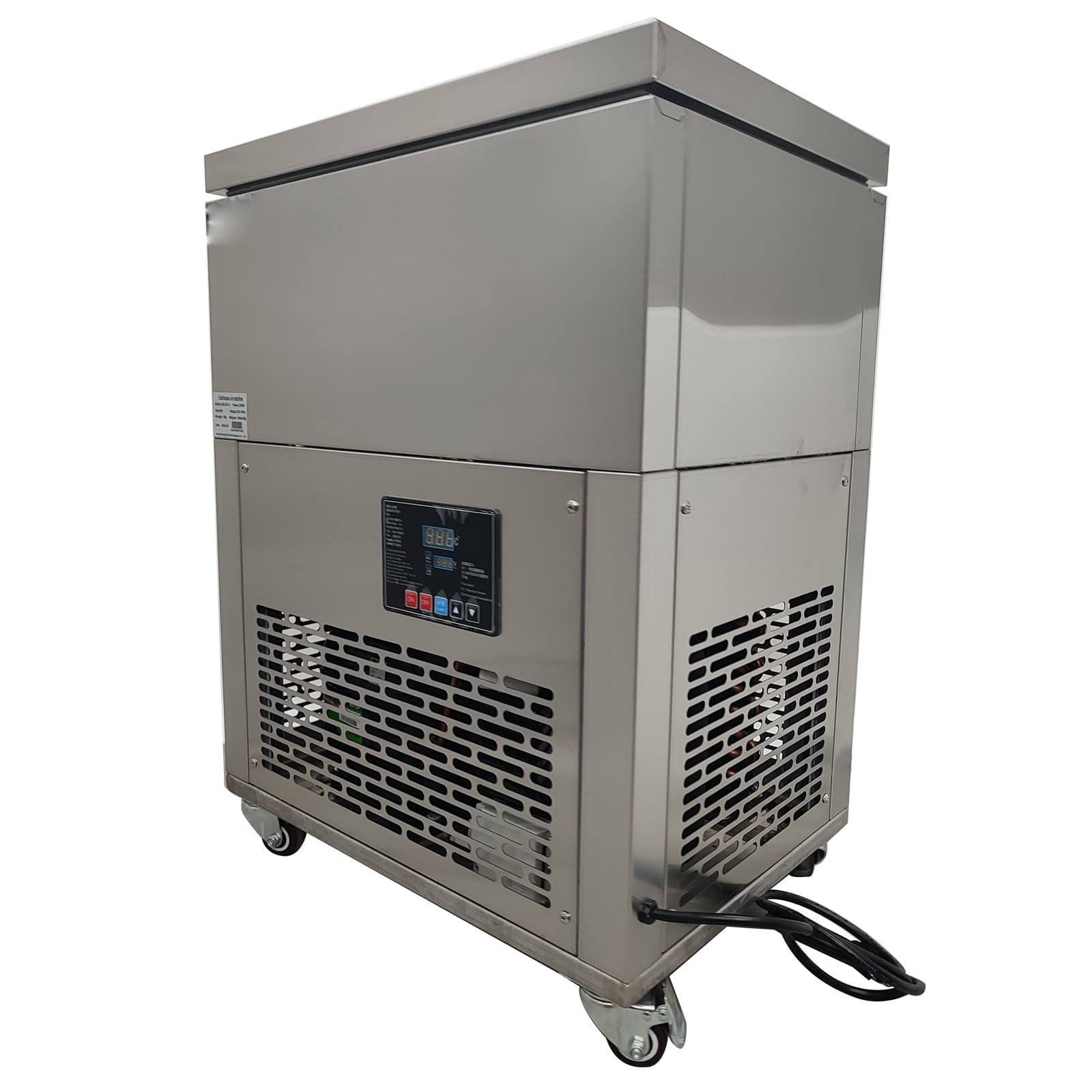 Cylindrical Ice Brick Machine Commercial Automatic 6 Buckets of Snow Ice Machine Ice Machine