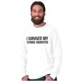 thumbnail image 6 of I Survived My Teenage Daughter Funny Long Sleeve TShirt Men Women Brisco Brands X, 6 of 6