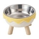 thumbnail image 2 of Comedero y Bebedero de Acero Inoxidable Antideslizante con Diseño Elevado para Perros y Gatos, Doble Capa, Antivuelco, 14,2 X 9 Cm, 2 of 6