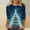 A591 Multicolor, variant on LEKWK Womens Holiday Tunic Xmas Tree Crew Neck 3/4 Sleeve Tops Christmas Women Top Workout Women's Dressy Christmas Tops