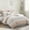 Queen Blush#7, variant on Cotton Bedding Set 2 Piece Cotton Chenille Comforter Set Off-White Twin/Twin XL,Comforter Set