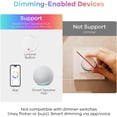 thumbnail image 3 of Linkind Smart Light Bulbs, 1600LM (100W Equivalent) Smart Bulb, Compatible with Alexa, RGBTW Color Changing Bulb Music Sync, 2.4GHz Wi-Fi & Bluetooth, 3 of 9
