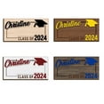 thumbnail image 3 of Soporte para dinero de graduación 2024 Inteprter amarillo madera resistente, 3 of 6