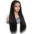 thumbnail image 3 of 180% Density Lace Front Wigs Human Hair with Baby Hair 13x4inch Brazilian Straight Virgin Human Hair Glueless Straight Wigs for Black Women Human Hair Natural Color(10 Inch), 3 of 7