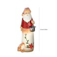 thumbnail image 3 of Adorno Navideño de Papá Noel con Farol Xihbxyly, 3 of 3