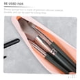 thumbnail image 2 of 2 PCS Silicone Makeup Brush Organizer Bag Portable Storage Bag for Cosmetic Brush & Beauty Egg, Travel Makeup Brush Holder and Breathable Makeup Sponge Holder Travel Case Pink, 2 of 5