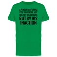 thumbnail image 1 of A Person May Cause Evil To Other Tee Men's -Image by Shutterstock, 1 of 2