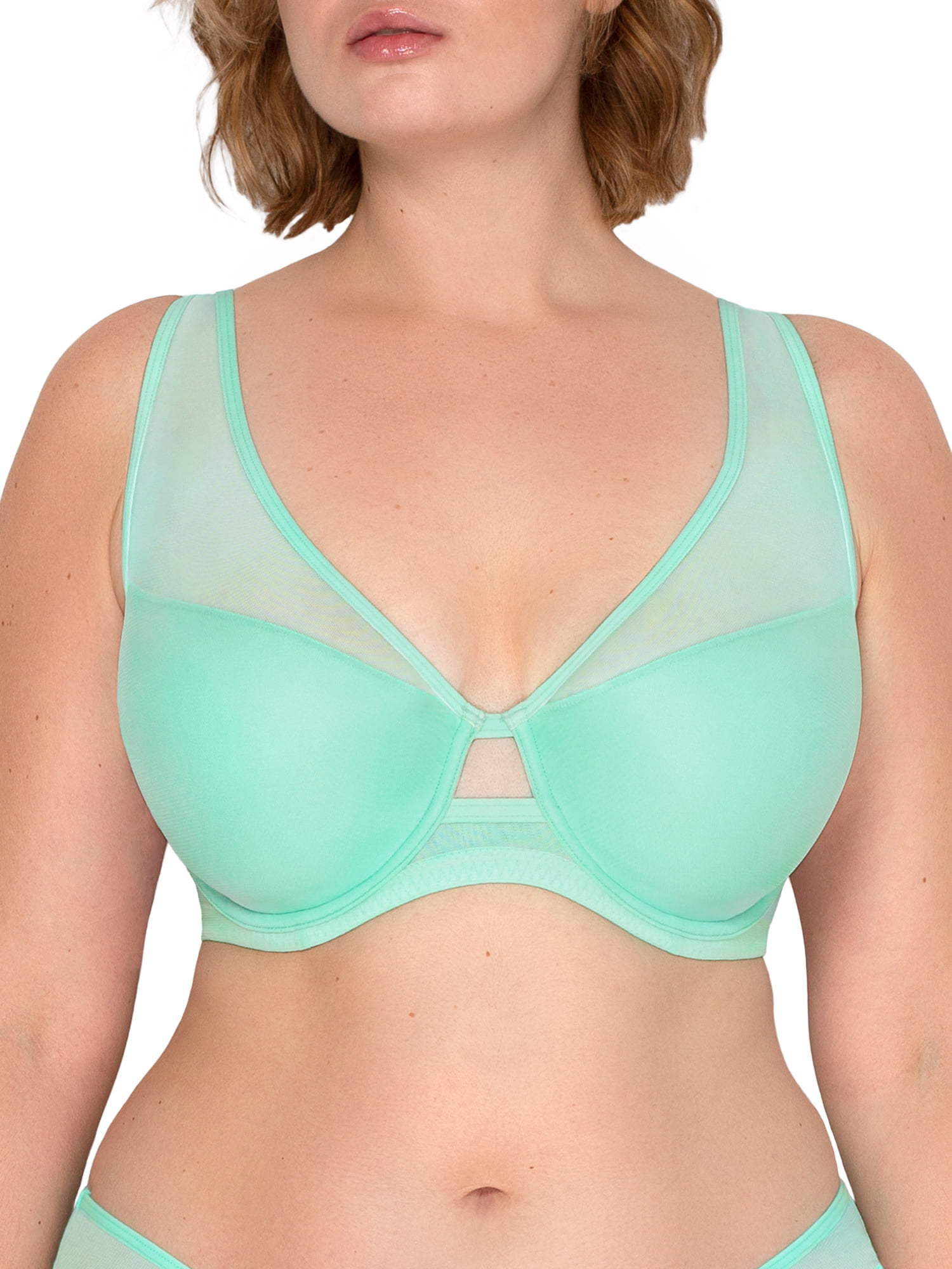 Smart+Sexy Womens Mesh Plunge Bra