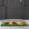 thumbnail image 4 of Welcome Mats for Front Door Welcome Home Doormat Door Mat Indoor Entrance 20x31IN Summer Door Mats Coir Door Mat Home Gifts for Housewarming Entryway Mats for Home Front or Back Entrance, 4 of 7