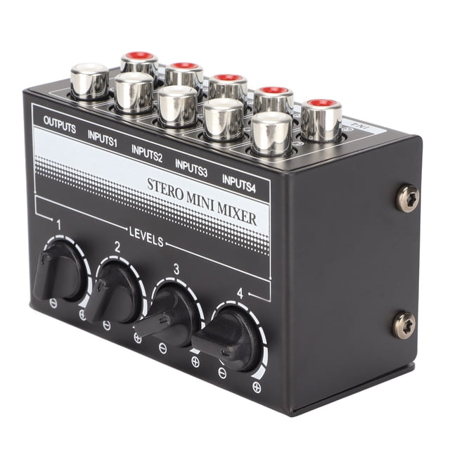 Mezclador Pasivo de 4 Canales, Mezclador Pasivo Profesional CX400 para la la etapa de la consola