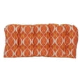 thumbnail image 2 of Blazing Needles 93180-LS-PO-005 42 x 19 in. U-Shaped Premium Outdoor Tufted Outdoor Loveseat Cushions, Duo Mango, 2 of 2