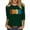 Green, variant on Vintage T Shirts For Women Crew Neck 3/4 Sleeve Print Pullover Tops Casual Stylish Comfy 1996 Graphic Tees (XL, Pink)