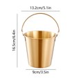 thumbnail image 3 of Stainless Steel Ice Bucket with Insulated Cold Keeping for Champagne, Beer, and Party Snacks – Portable Design for Picnics, Gatherings, and Outdoor Dining Use(Gold),Ccwuwei, 3 of 8