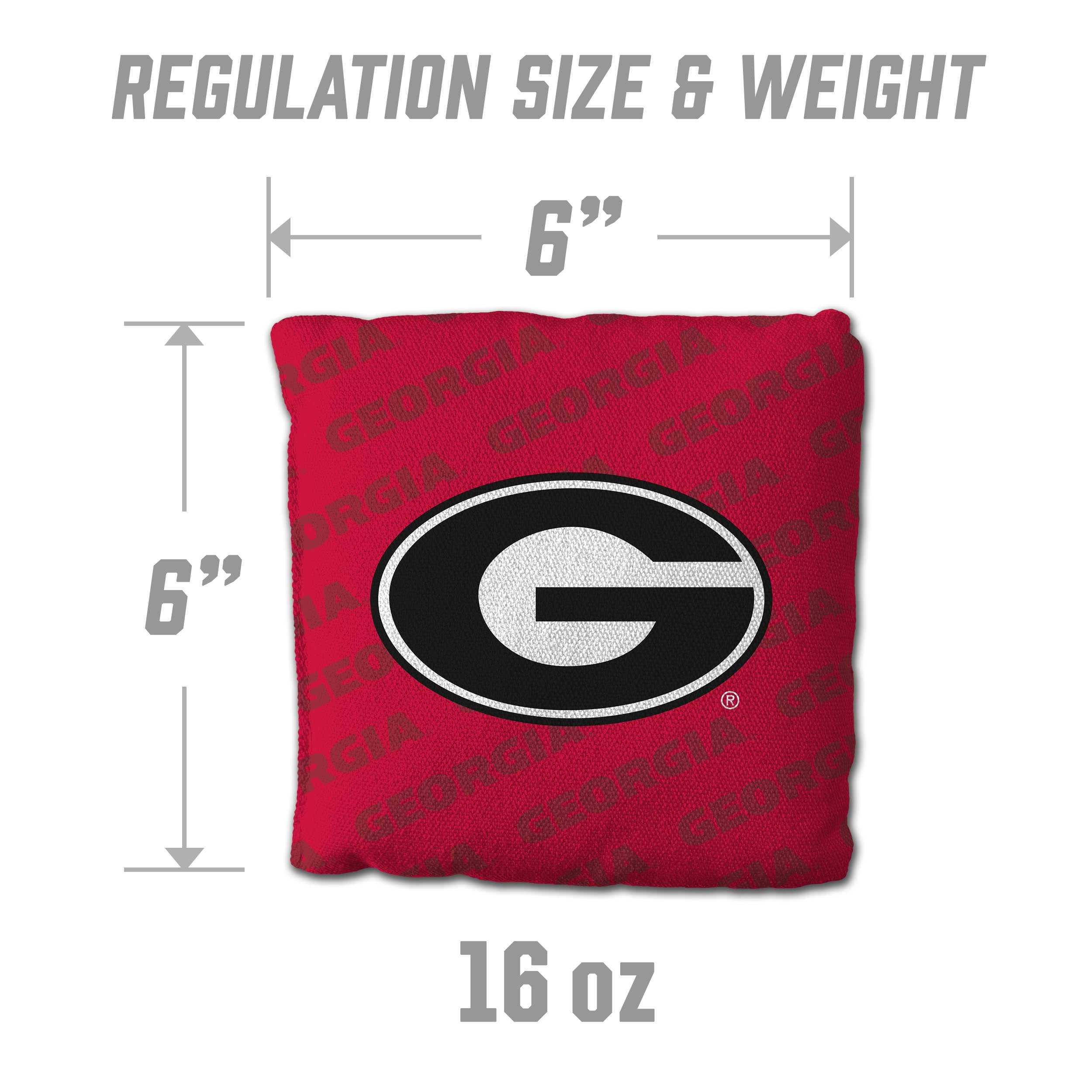 NCAA Georgia Bulldogs Cornhole Bags - 4PK - Red