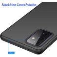 thumbnail image 3 of Case for Samsung Galaxy A72 Phone Case Protective Slim [Defend from Scratch/Slip/Drop/Fingerprint] Matte PC Hard Minimalistic Phone Cover for Samsung Galaxy A72-Red, 3 of 6