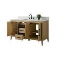 thumbnail image 6 of Vanity Art 60” Single Sink Bathroom Vanity Cabinet with Engineered Marble Countertop, 6 of 13