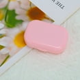 thumbnail image 5 of Unique Bargains 1 Set Contact Lens Case Compact Rectangular Lens Storage Case Pink, 5 of 5