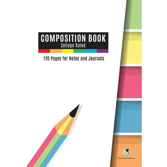 Composition Book College Ruled, 120 Pages for Notes and Journals (Paperback)