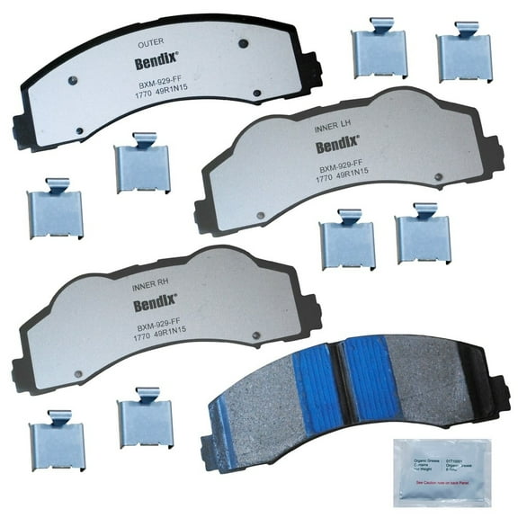 Bendix Brakes Disc Brake Pad Set Fits select: 2010-2017 FORD F150, 2010-2017 FORD EXPEDITION