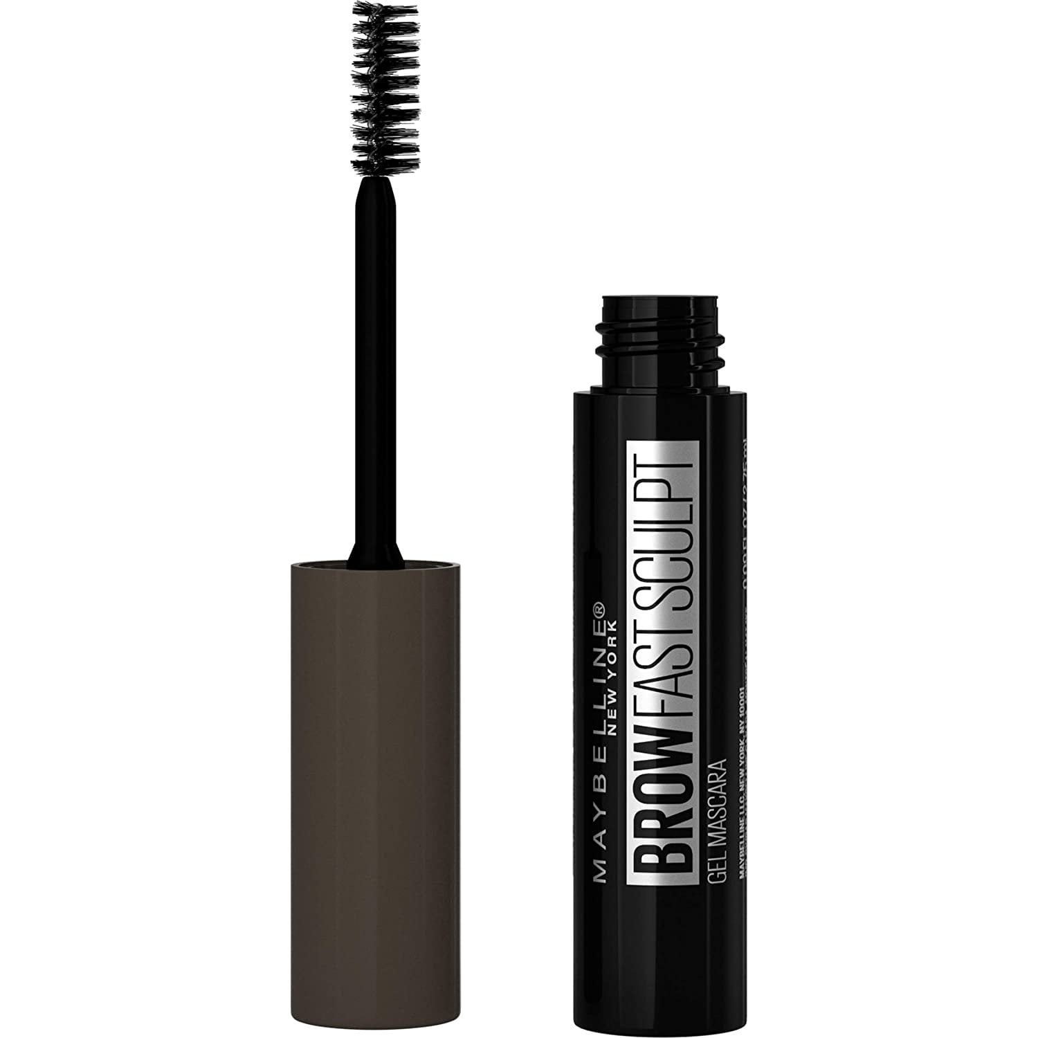 Maybelline Brow Fast Sculpt, Shapes Eyebrows, Eyebrow Mascara Makeup, Medium Brown, 0.09 Fl. Oz