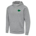 thumbnail image 2 of Men's-Antigua Heather Gray Kansas City Chiefs St. Patrick's Day Victory Pullover Hoodie, 2 of 4