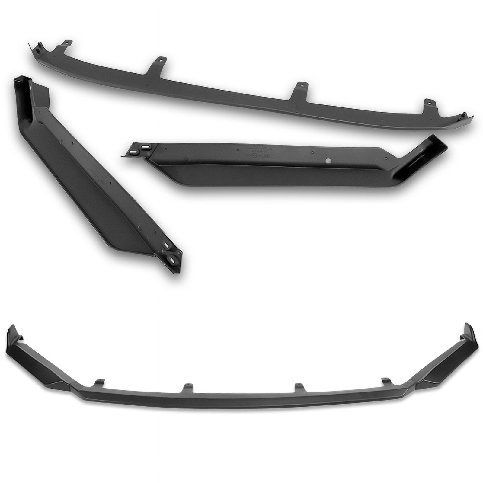 Stay Tuned Performance Front Bumper Spoiler Lip For 2021-2025 Lexus IS300 IS350 Base V-Style Matt Black