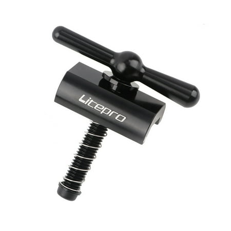 

SIEYIO Hinge Clamp Leve-r Plate Aluminium Alloy Bike Magnetic Bicycle Hinge Clamp Leve-r Plate for Brompton Magnetic Button