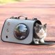 thumbnail image 1 of Caja aerolínea aprobada por la aerolínea Capazador de Gatos Cómodo Bolso de Bolso de Hombro para Gatos perros Pequeños Menores de 13 Libras, 1 of 7