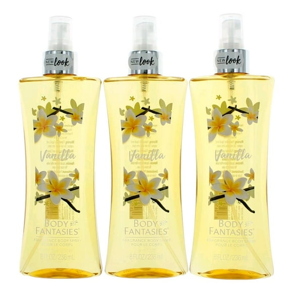 Perfume corporal Body Fantasies Vanilla, 240 ml, para mujer