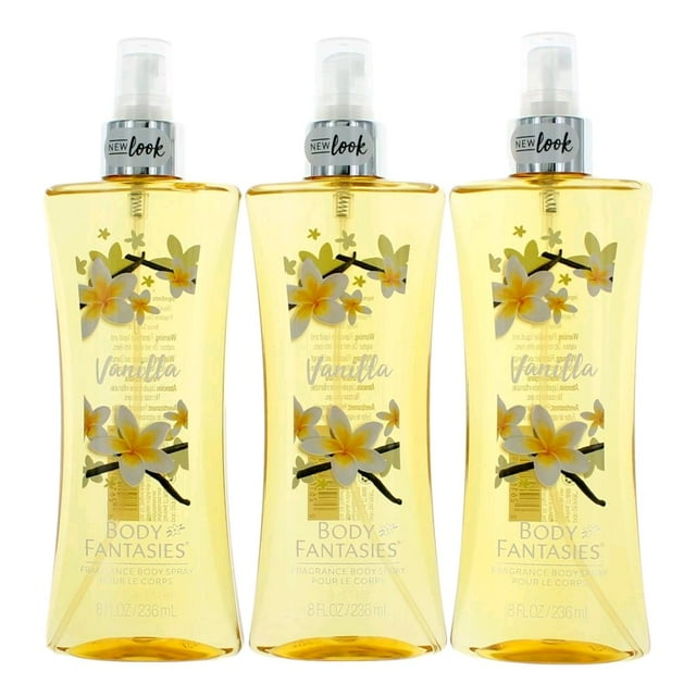 Perfume corporal Body Fantasies Vanilla, 240 ml, para mujer