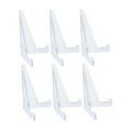 thumbnail image 1 of 6-Piece Football Card Display Stand - Transparent,Lightweight,Versatile for Card Display, 1 of 8