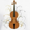 thumbnail image 3 of CafePress - Violin Swirls (For Dark Colours) Hooded Sweatshirt - Pullover Hoodie, Hooded Sweatshirt, 3 of 4