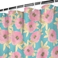 thumbnail image 3 of Pioneer Flower Floral Print Pattern Shower Curtain 72"x72" ,Bathroom Decorative Shower Curtains Set with 12 Hooks,Modern Waterproof Washable Shower Curtain, 3 of 6