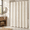 Linen-54"W x 72"L (Pack of 1), variant on Beige White 72"W x 72"L (Pack of 1) Linen Blend Bathroom Shower Curtain