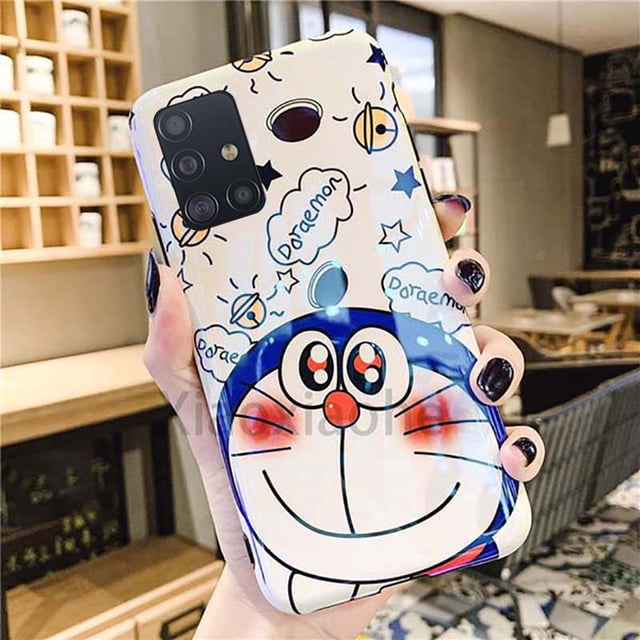 Carcasa Samsung Galaxy A51 A71 A11 Funda Para Teléfono Doraemon De Dibujos Animados Lindo De TPU Suave 2022