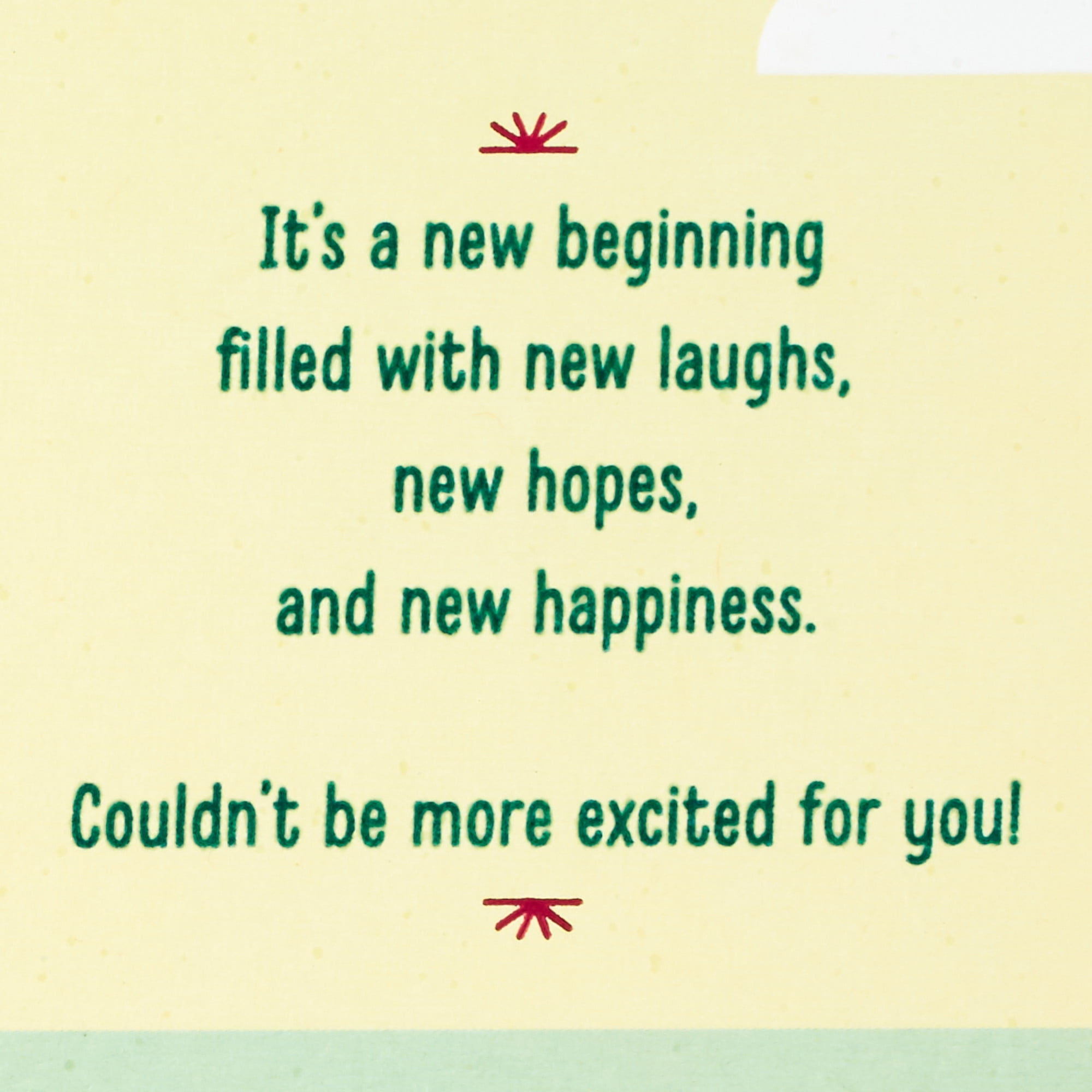 Hallmark New Home Card (A New Beginning)