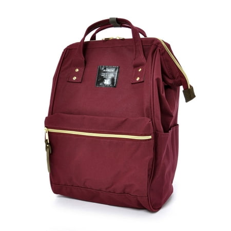Anello Official Japan Ruby Red Unisex Fashion Backpack Rucksack Diaper Travel Bag (Best Backpack For Japan Travel)