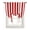 Red, variant on Simple Red Stripes Tie Up Curtains for Kitchen Bathroom Bedroom Windows 63 Inch Length, Geometric Vertical Linens Modern Minimalism Balloon Drape Curtains Shade Rod Pocket Curtain Panel, 52"x63"