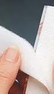 Velfoam 2 Loop, Color: White, 1 in x 10 yd