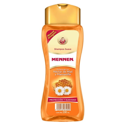 Shampoo Mennen For Baby Honey Nectar And Chamomile Shampoo Para Bebe Con Miel Y Extracto De Manzanilla Walmart Com Walmart Com
