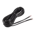 thumbnail image 4 of Teléfono Extensión Cable 25 Pies Teléfono Cable Teléfono Línea Cable RJ11 6P4C Enchufes, Macho a Hombre para Teléfono y Fax Negro 1uds, 4 of 5